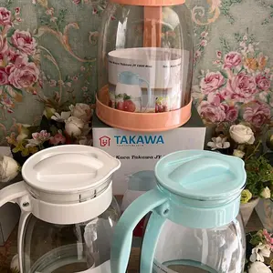 Teko kaca  elegan Jy 1.8 l varian warna Tea Dapur Plastik