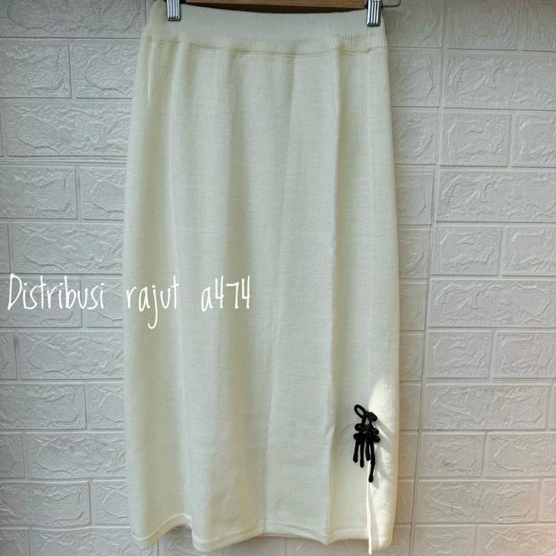 Product Introduction of EART BAWAHAN ROK PITA SAKU BELAHAN BAWAH KNITS RAJUT OVERSIZE WANITA Fit 11