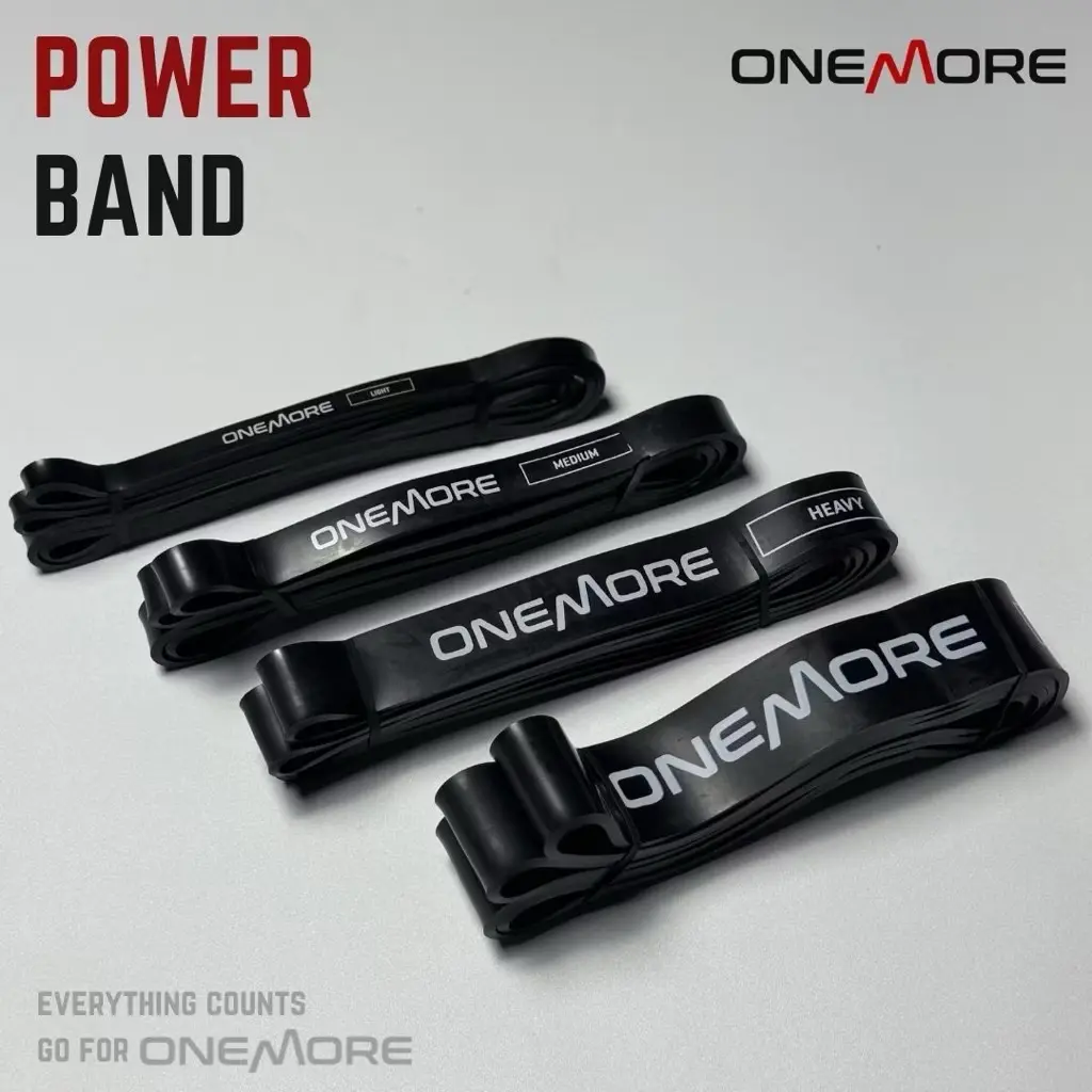 ONE MORE Premium Latex Power Resistance Pull Up Band