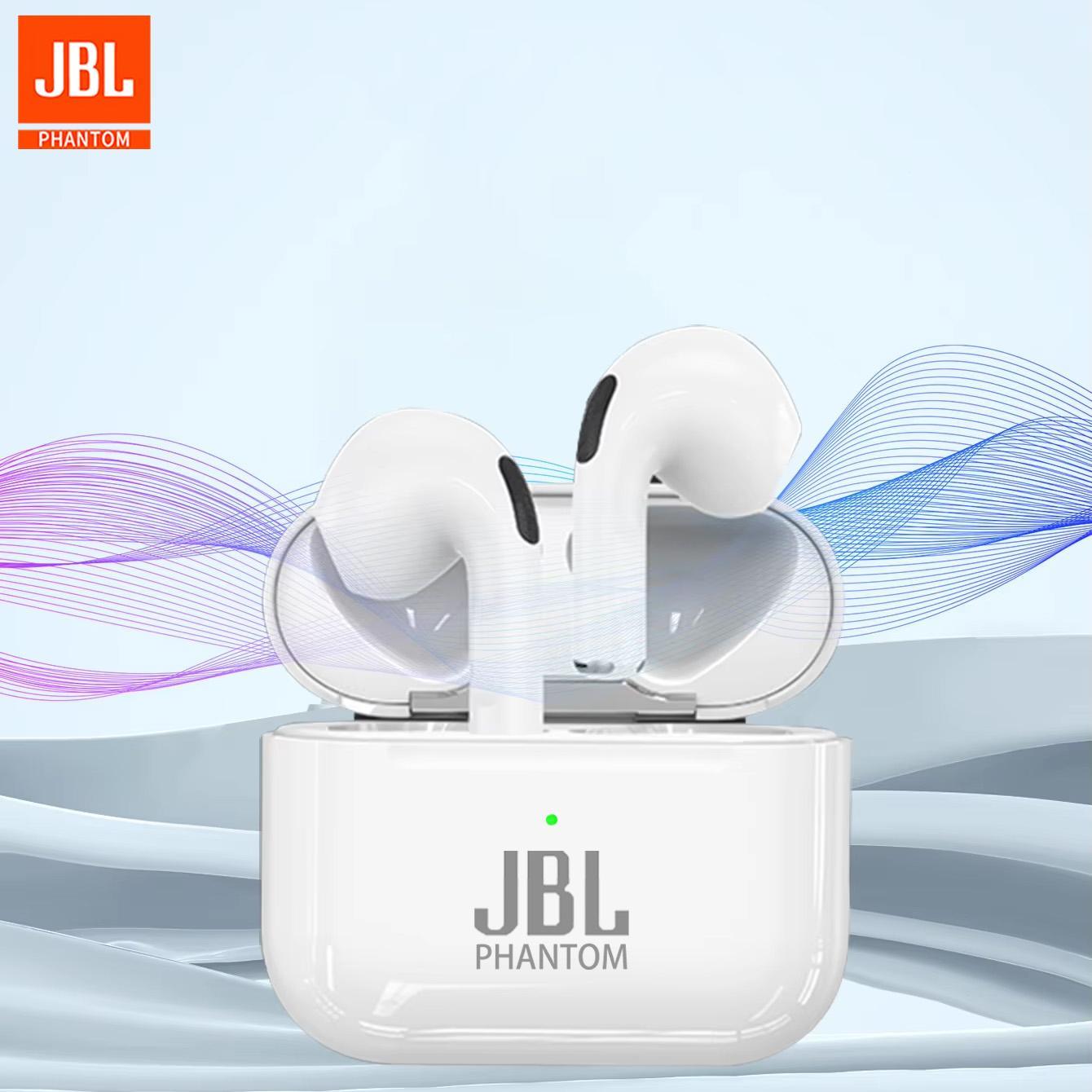 JBL Phantom หูฟังไร้สาย Bluetooth กันน้ำ พร้อมไมโครโฟน สำหรับ Xiaomi และ iPhone TWS หูฟังไร้สาย JBL
