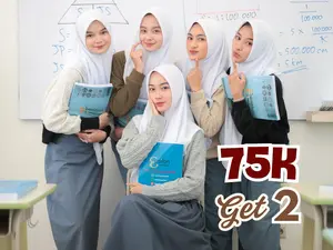 Lily Paris Premium  square by Tiebymin  plain square kerudung segi empat anti meleyot