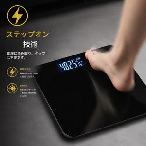 Conridel 電子デジタルバスルームスケール、高精度LCDディスプレイ、薄型デザイン、最大重量180kg／400lb、家庭用、バスルーム、リビング、寝室