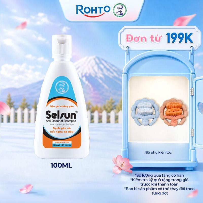 Dầu gội chống gàu, giảm nấm Selsun 100ml
