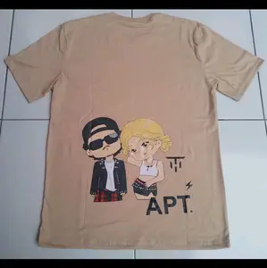 Kaos Cotton combed APT Rose Bruno mars