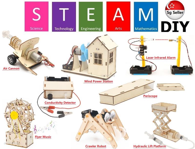 (SG Seller) STEM for Kids DIY Science Toy - Kids DIY Science Electric ...