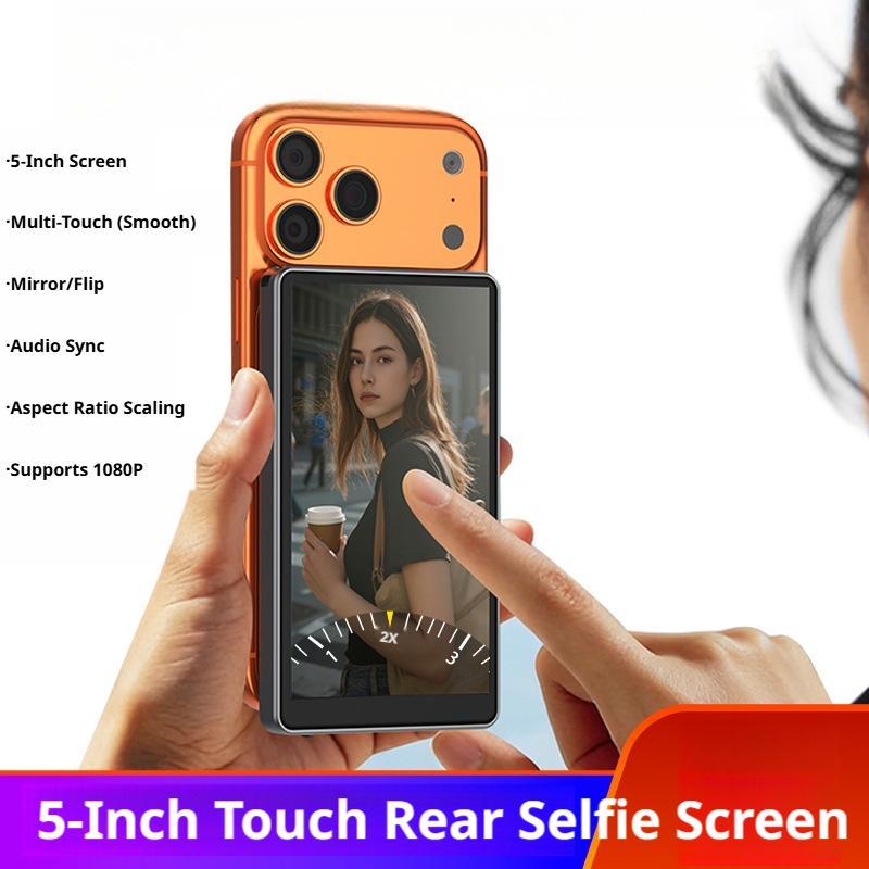Thiết bị sao chép màn hình không dây với màn hình cảm ứng 5 inch cho iphone,…