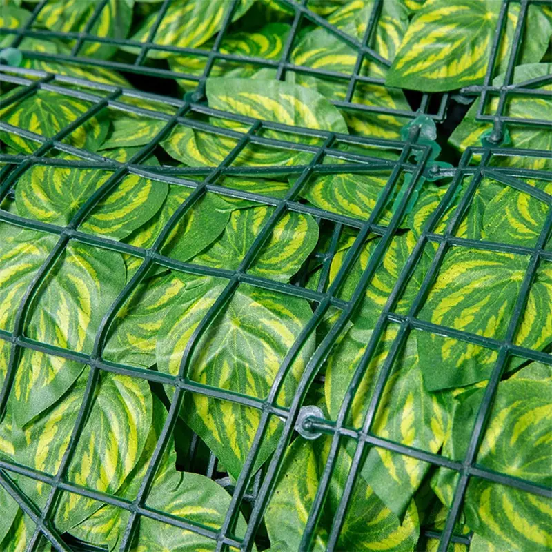 Rumput Dinding Ukuran 100*300CM /Daun Dollar Plastik Sintetis Vertical Garden / hiasan Cafe Alami/ pernikahan /import /artificial / hiasan Hijau Semangka Tanaman 2