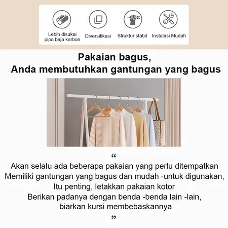 Triangle Coat Rack Bedroom Multi-function Clothes Hanger floor bedroom multi-function clothes hanger Versatile Rack 7