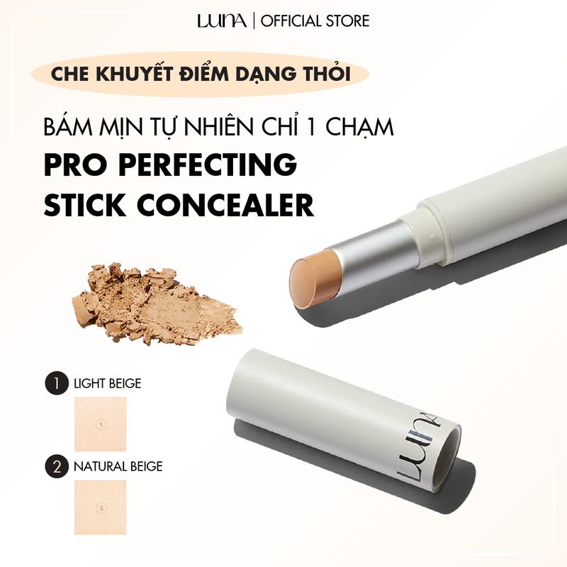 Kem che khuyết điểm dạng thỏi Luna Pro Perfecting Stick Concealer tiện…