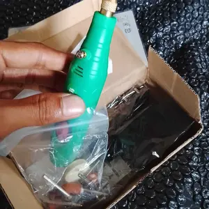 BOR MINI 12V DC - Gerinda Mini Listrik Multifungsi, Alat Ukir Kayu & Poles, Engraver + Amplas, Kecepatan Tinggi , Cocok untuk Kerajinan & DIY - COD-Dikirim dalam waktu 24 jam