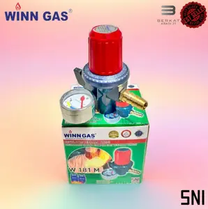 WINN GAS REGULATOR TEKANAN TINGGI HP WINN W-181 NON METER & W-181 METER