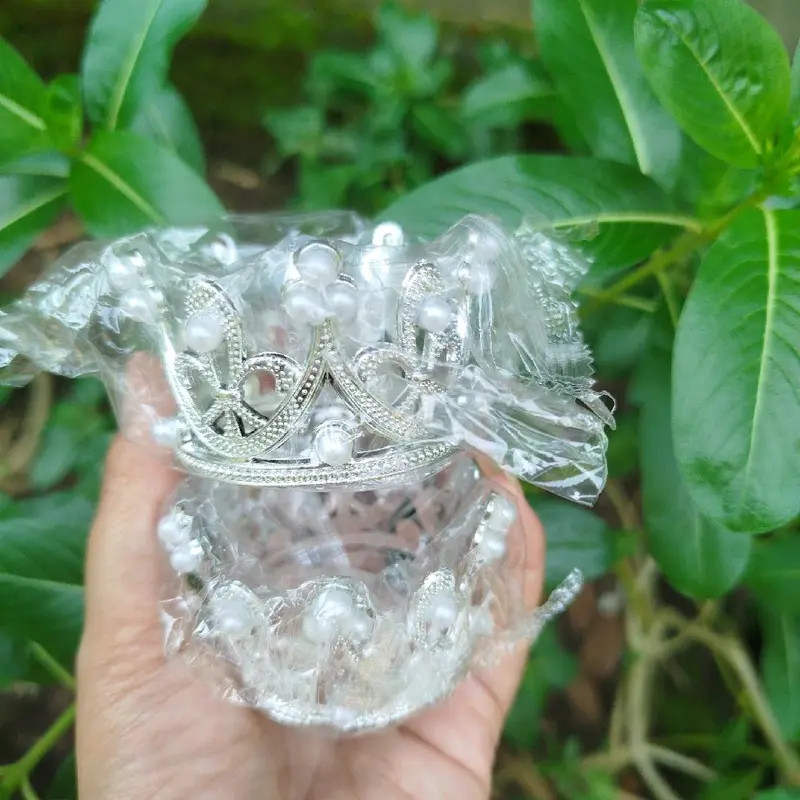 Dekorasi mahkota kue pesta ulang tahun/ mini toper makota anak/mahkota mini buket 1