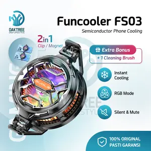 Oaktree Funcooler FS03 Fan Cooler HP Pendingin HP Tablet Cooling Fan