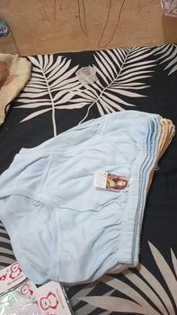 Product Review of GROSIR 12 PCS ( 1 LUSIN ) CELANA DALAM WANITA JUMBO WARNA SOFT / KATUN MUDA from z**7 0