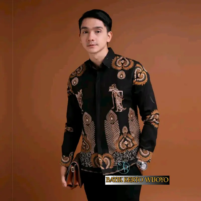 kemeja baju batik lapis furing karah bisa request koko yang elegan kemeja ini cocok dipakai dalam berbagai kesempatan. Kain Katun 0