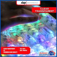 Gambar KEYCAP - KEYCAPS - NSA - TRANSPARAN - PC - RGB - SEE THROUGH - BLACK dari Rumah Gamings Kota Administrasi Jakarta Barat 5 Tokopedia