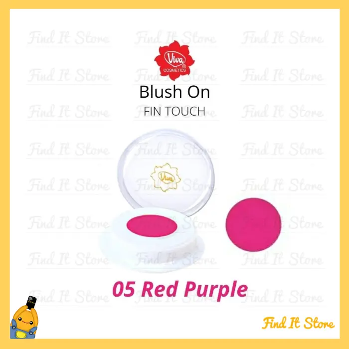 Find it Store - Viva Fin Touch Blush On | Perona Pipi | 2gr Red Wajah Pewarna 6