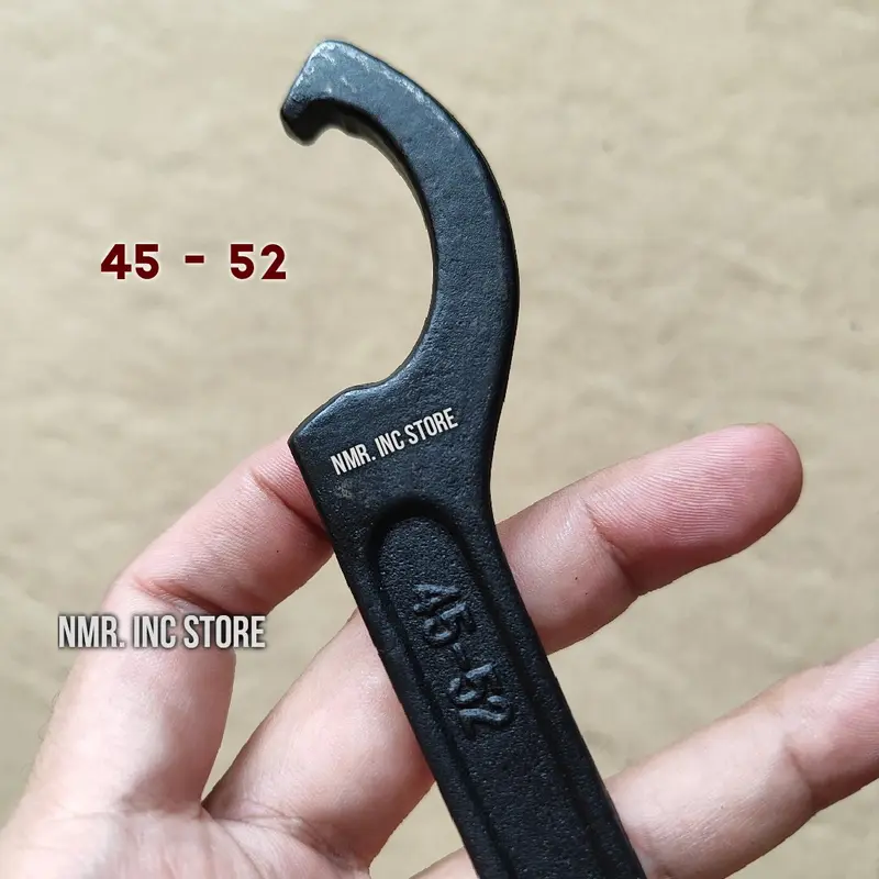 Kunci Komstir 45-52 mm, Hook Wrench Alat Kait Stel Komstir Motor. 1