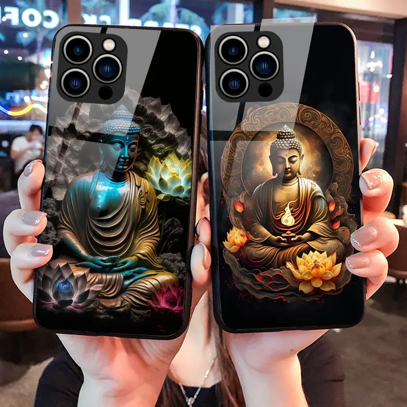 VỏIphone Phật Như Lai, cầu nguyện cho phước lành, chất liệu nhập khẩu cao cấp, nắp lưng siêu sáng ốp điện thoại . Tương thích với iPhone7 / 8 / X /11/12/13/ 14 / 15PROMAX phù hợp với các mẫu iPhone thông thường trên thị trường