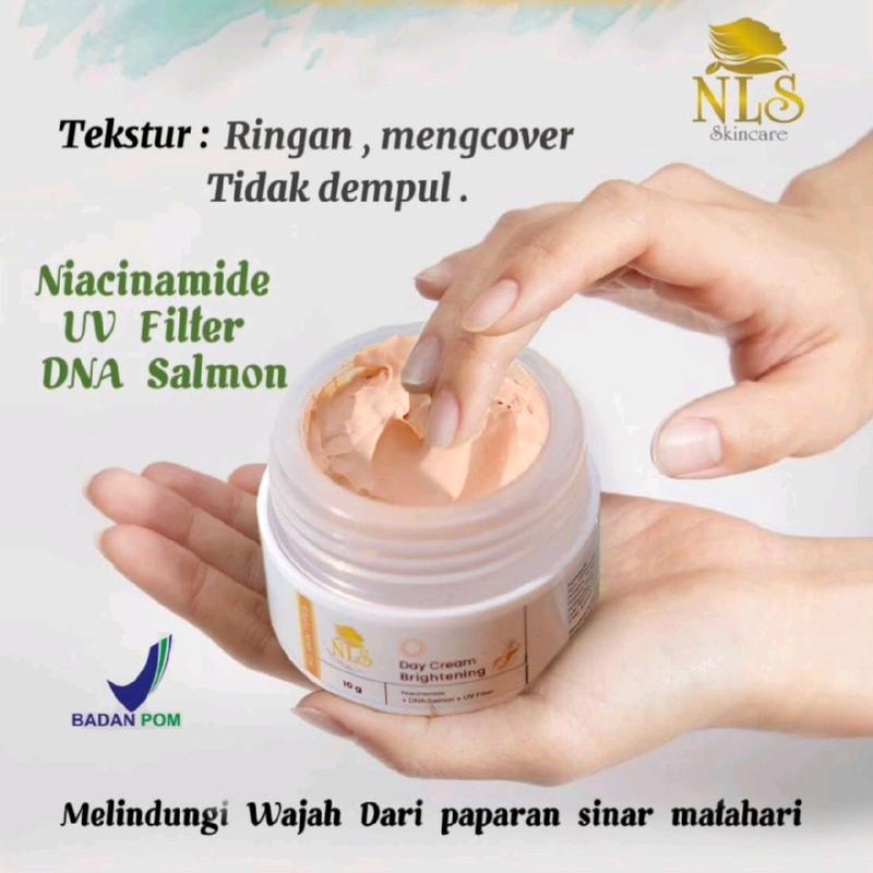 Paket Glowing NLS Skincare BPOM Original NLS Glow Mencerahkan Wajah Kusam Berminyak Flek Hitam Jerawat Penuaan Dini 3