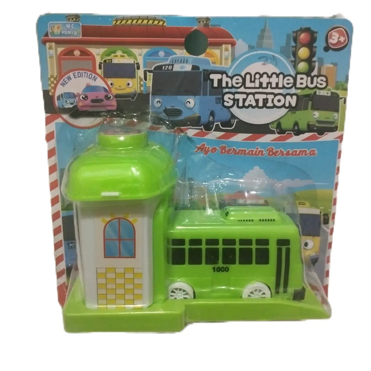 Mainan Garasi Bus Toya untuk Anak-anak - Toys