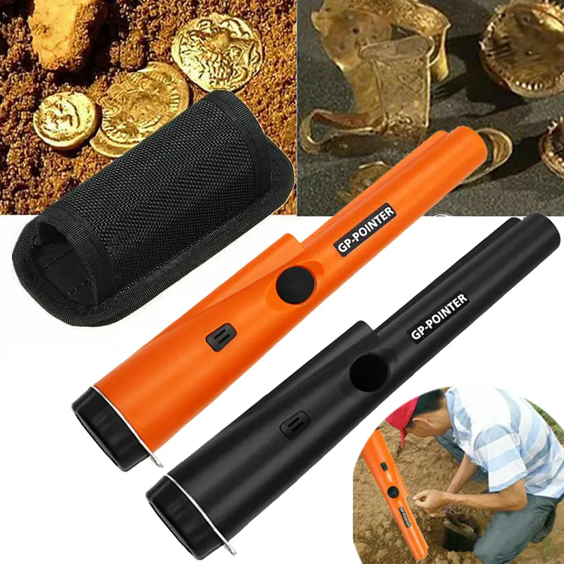 Portable Small Handheld Metal Detector 360°Scanning Locating GP Pointer  High-precision Underground Metal Detector LED Detector Positioning Rod