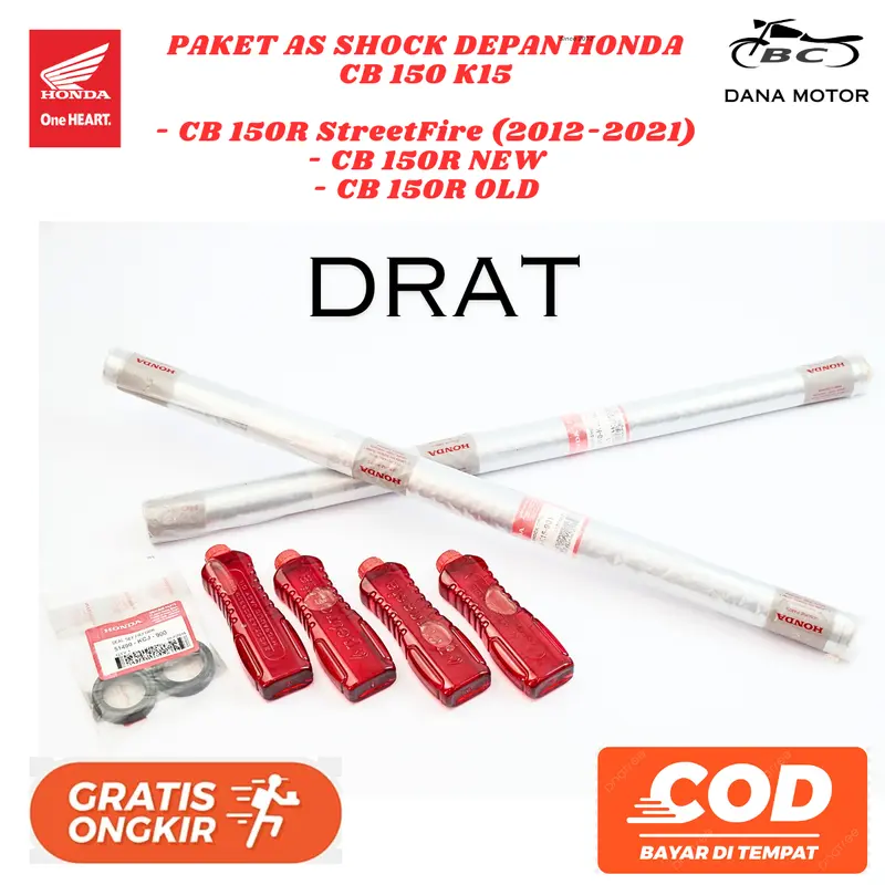 Shock Depan Cb 150 R / As Sok Depan Cb 150 New  / As Shock Depan Honda Cb 150 Old - 51410-K15-901 0
