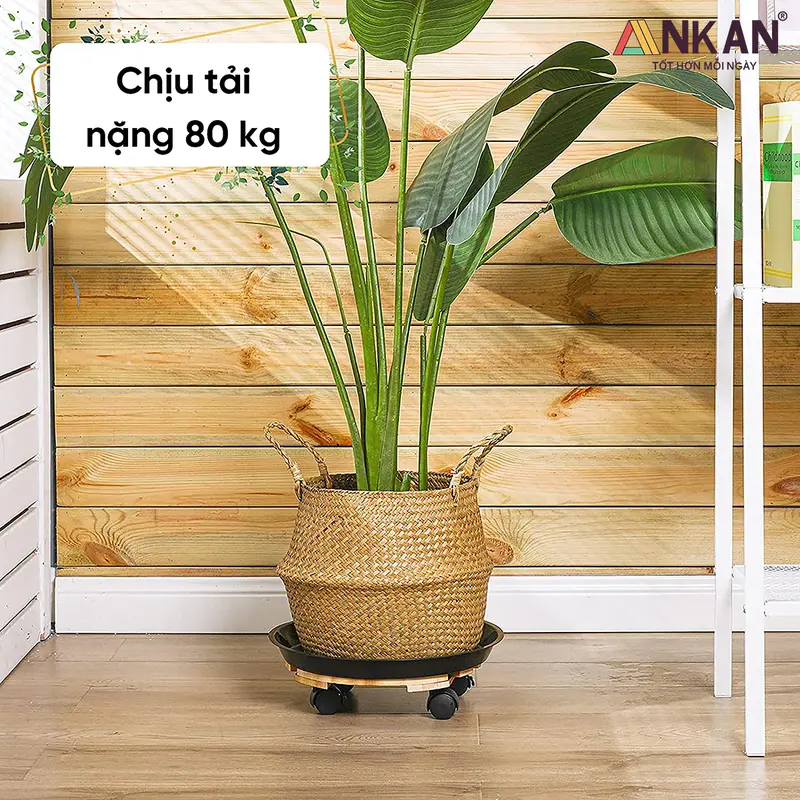 Kệ Giá Đỡ Chậu Hoa Cây Cảnh Đa Năng ANKAN Đường Kính 30cm Chịu Lực 60kg 6