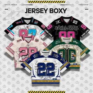 Jersey All Varian Boxy Kerah Premium Dryfit UV Motif Printing Anti Luntur Tahan Lama Bahan Super Adem Nyaman untuk Olahraga Modern - Sport FS