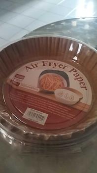 Product Review of [BEC] Air Fryer Paper Anti Lengket / Kertas Alas Air Fryer / Baking Paper Tahan Minyak Sekali Pakai / Kertas Air Fryer 50 Pcs from R**y 0