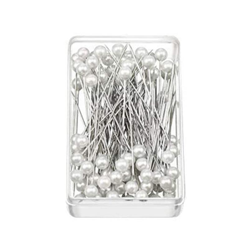 Chốt May, 100 Chiếc, Đồ May Tự Làm, Ngọc Trai, 38mm, Nhiều Màu, Chốt Chần Chỉ Thẳng, Chốt May Váy, Thích Hợp Cho Đồ Trang Sức Và Trang Trí Hoa 1