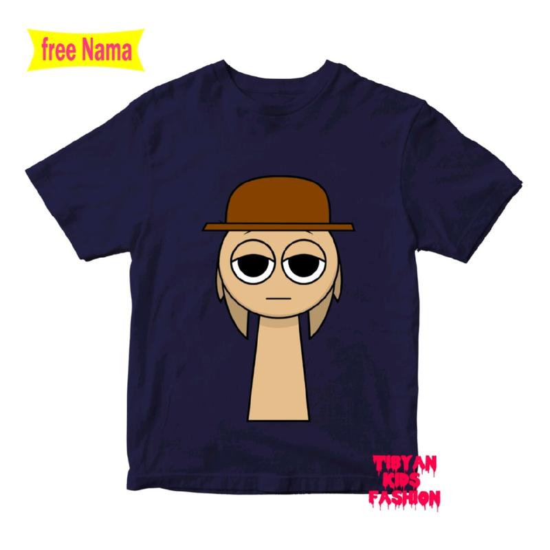 BAJU KAOS ATASAN ANAK SPRUNKI BAHAN 100% KATUN COMBED 3