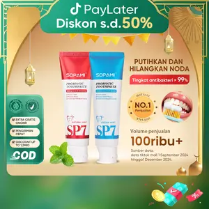 [SM] SOPAMI SP7 Pro Pasta Gigi  - Merawat Kesehatan Mulut Tanpa Fluorisisasi untuk Laki-laki dan Perempuan  [BOPM]