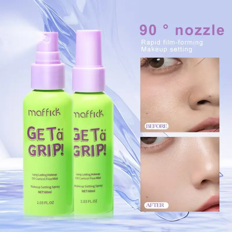 Xịt Khoá Nền Trang Điểm, DAZZLE ME, Kết Cấu Nhờ Có, Hoàn Thiện Phát Sáng, Khóa Trang Điểm, 60ml 2