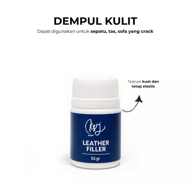 Gambar Dempul Kulit Leather Filler - dempul kulit sepatu, tas, jaket, sofa retak Shoe Shoes dari KSJ Paint Kab. Sleman Tokopedia