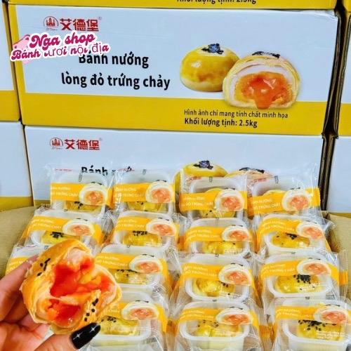 1 THÙNG 2,5KG - BÁNH TRỨNG CHẢY NGÀN LỚP - BÁNH TRỨNG MUỐI TAN CHẢY Ăn Vặt nha shop food