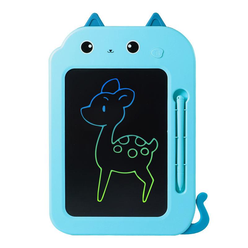 Cute Animals Multicolor 10.5 Inches LCD Writing Tablet with One-Click ...
