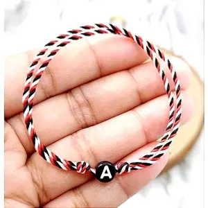 Gelang Tridatu Inisial Estetik – Personalized Elegance for Meaningful Connections  Lengkapi gaya Anda atau orang tercinta dengan Gelang Tridatu Inisial Bracelets Tali Merah Hitam Putih Hadiah Aksesoris