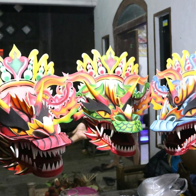 Barongan Devil Keren / Barong Devil Anak Mainan Toy 2