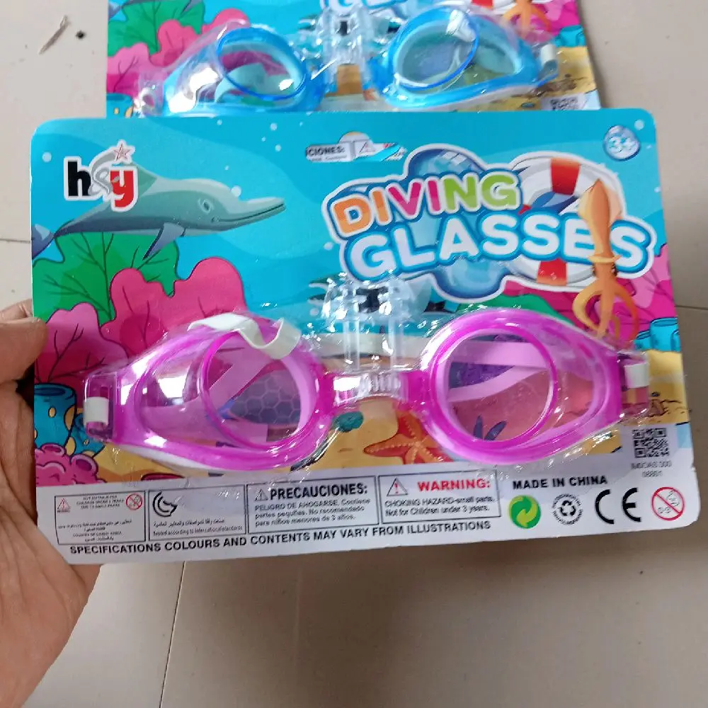 Kacamata Renang Anak Anak Diving Glasses dengan Desain Lucu dan Warna Cerah untuk Aktivitas Air