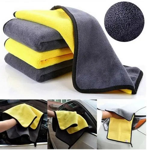 KAIN LAP DETAILING MICROFIBER 500 GSM 30 X 30 dan 30 x 40 Premium Halus Cuci Mobil Air Car