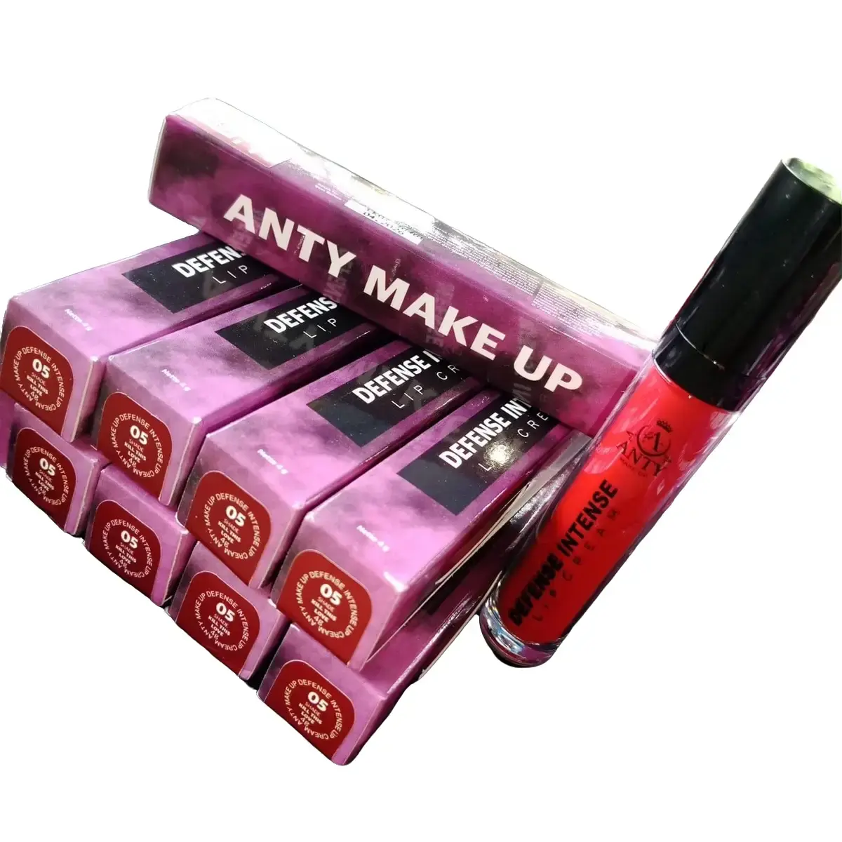 LIPCREAM ANTYMAKEUP SHADE 05 Lipstick Gloss