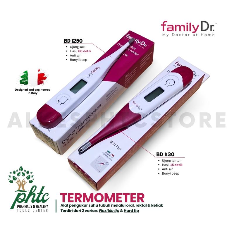 Termometer Digital Family Dr Pemakaian Oral, Rektal dan Ketiak - Shop ...