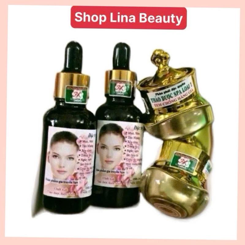   Kem Xịn Cao Cấp  Combo Kem Tái Tạo Thảo Dược Spa Hổ Trợ Giảm Nám Tàn Nhang Mụn Đồi Mồi Dưỡng Trắng Da 