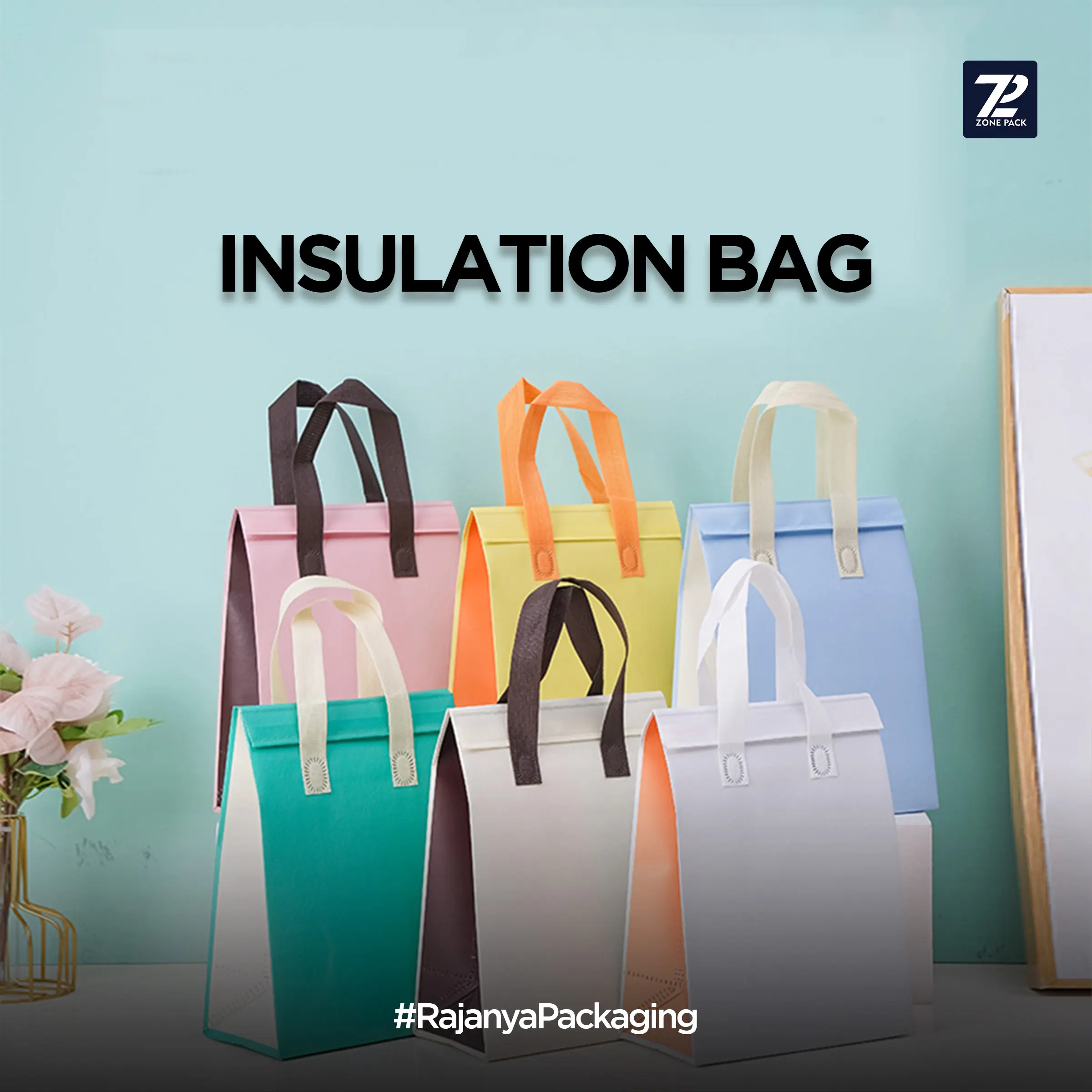 Insulation Thermal Bag Cooler Bag  |Tas Cooler Bag Aluminium Foil Thermal | Goodie Bag Frozen Bag | Tas Pendingin Penghangat Makanan