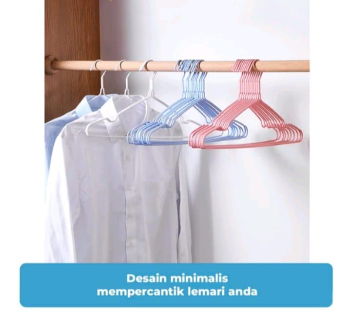 Product Introduction of hanger murah 50 pcs gantungan baju besi/hanger baju gantung/gantungan baju/gantungan baju aesthetic/hanger/gantungan Pakaian henger 3