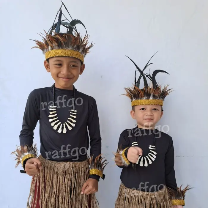 NEW ARRIVAL BAJU ADAT PAPUA ANAK LAKI LAKI R4