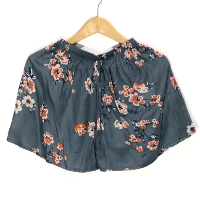 Celana Rayon Halus Lembut Adem Nyaman Hotpant Katun Santai Pendek Motif Shorts Dewasa Kulot Wanita 1