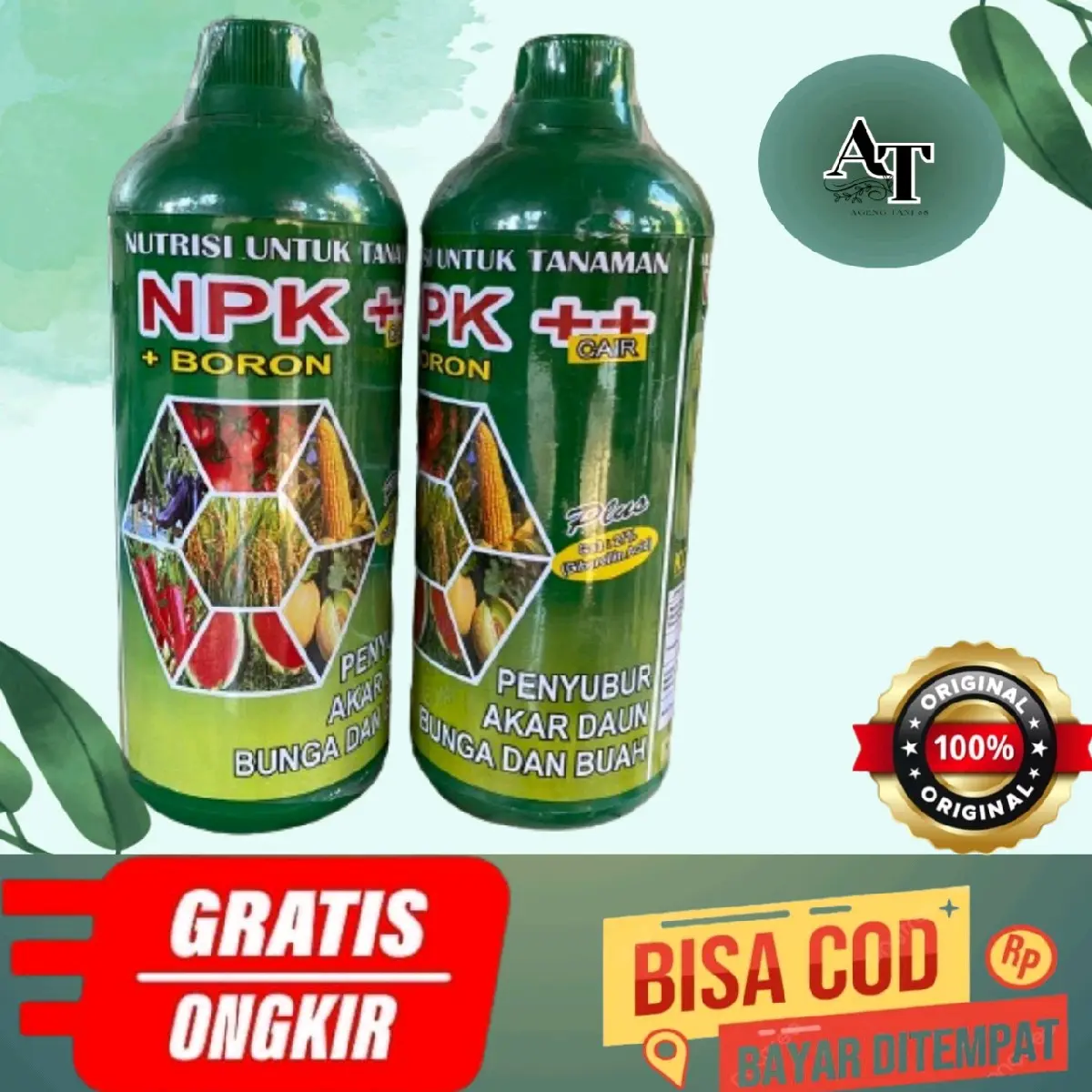 NPK++Boron penyubur akar,daun,bunga dan buah