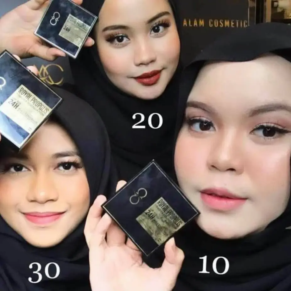 Alha Alfa Foundation Compact Powder (HIGH COVERAGE) Concealer Makeup